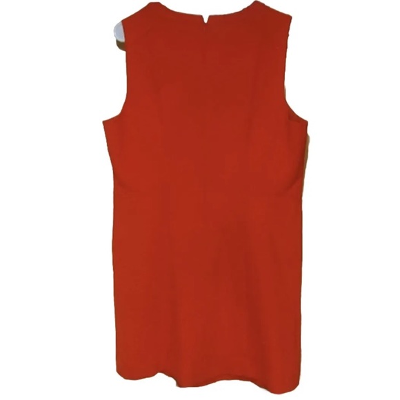 Boss Orange Tangerine Orange Sleeveless Shift Sleeveless Dress sz L / 14? - Picture 6 of 6